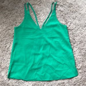 Jade green tank top!